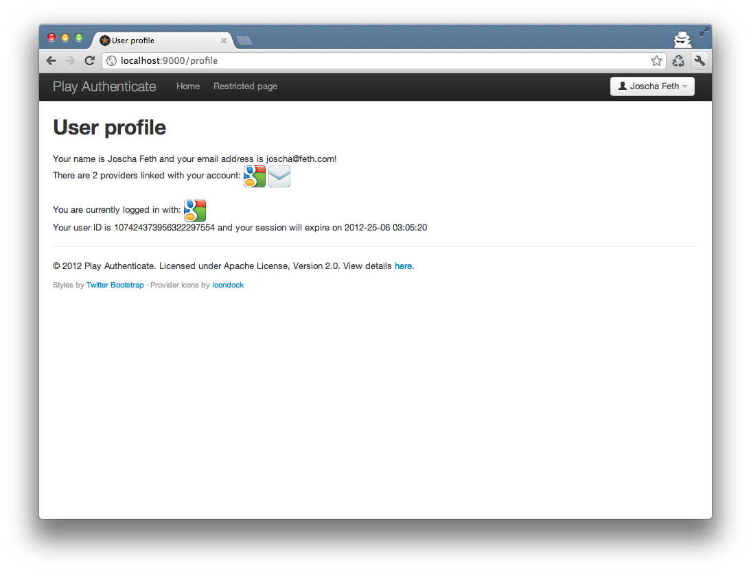 sample screen